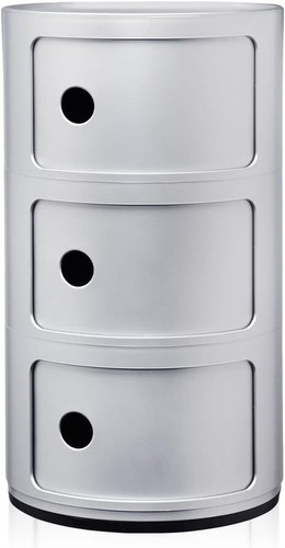 Kartell componibili silver - componibili,