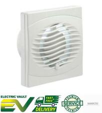 Manrose Intervent Bathroom Extractor Fan Wall/Ceiling White 4" and 6" Range