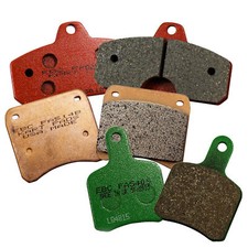 EBC Brakes Kart Red (Hard Compound) Brake Pads For CRG, Front / Rear 2005 On