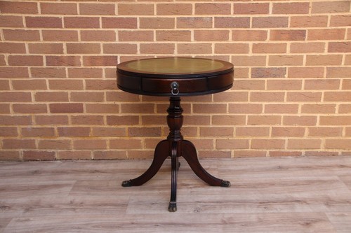 Vintage drum table - drum,
