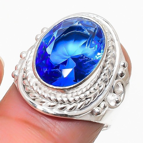 Blue tanzanite gemstone - blue,