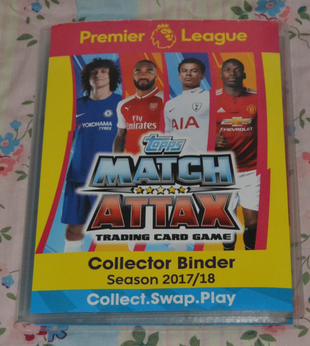 Topps match attax 2017 - match, 2017/18