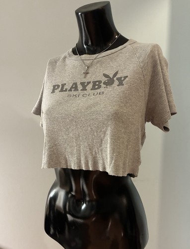Playboy crop top size large - top,