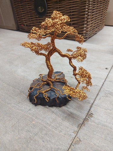 Antique twisted copper wire - antique,