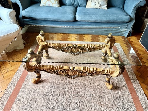 Antique style glass top - antique,