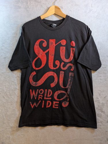 Stussy world wide script - world,
