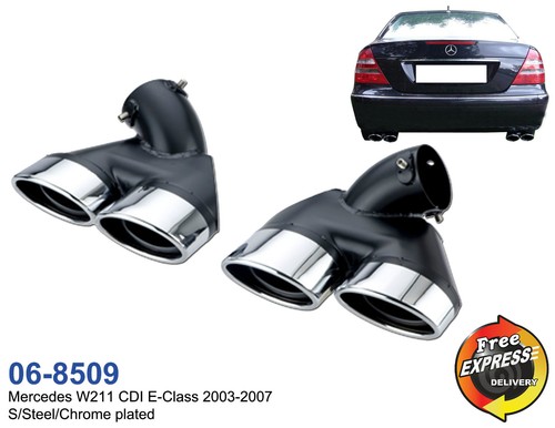 Exhaust tips quad tailpipes - exhaust,