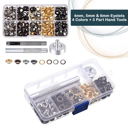 6mm eyelet punch - 4/5/6mm, die