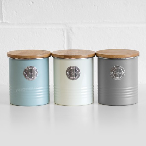 Metal tea coffee sugar - tea,