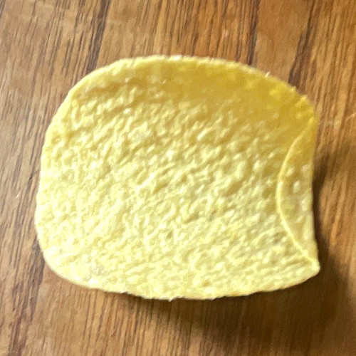 Folded pringle sour cream - folded, and
