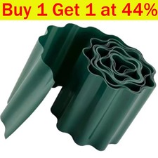 9M/33ft Garden Edging Flexible Lawn Border Strip Roll Grass Path Flower Bed Edge