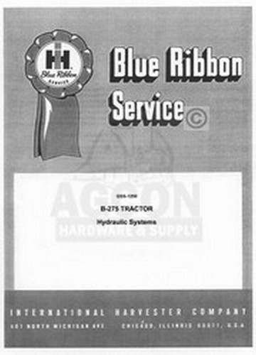 International harvestor 275 - harvestor, b-275