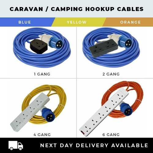 Camping electric hook lead - camping, up