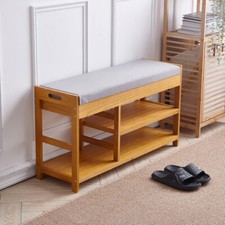 Shoe Bench Baskets Storage