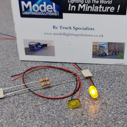 Scale oval light pods - 1:14,