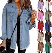 Women's Denim Jacket Oversized