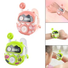 Walkie Talkie Watch Flashlight Adjustable Easy to Use Versatile Wrist Walkie