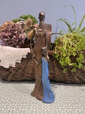 Resin Masai Figure Mother And