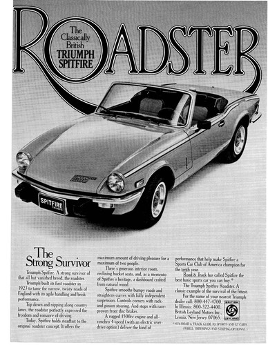 1978 roadster triumph - 1978,