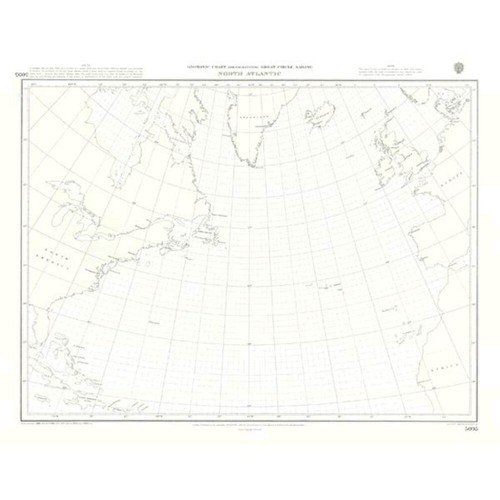 Admiralty gnomonic chart 5095 - admiralty,
