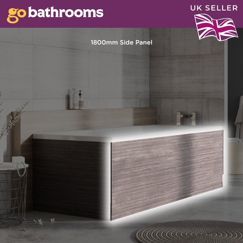 Dark oak mdf - oak, 1800mm