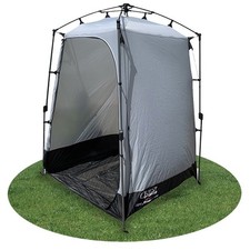 Quest Instant Utility Toilet Tent Grey Storage Festival Camping Camp Caravan