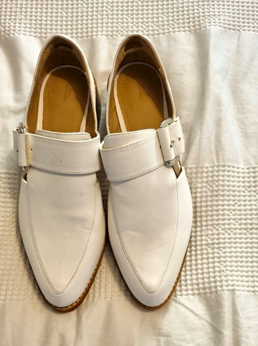 Zara trafaluc white - trafaluc, leather