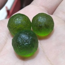 Natural Moldavite 20mm Sphere Czech Moldavite Authentic Moldavite Ball 1pc