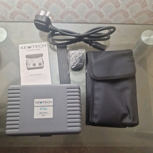 Kewtech kt56 rcd tester - kewtech,