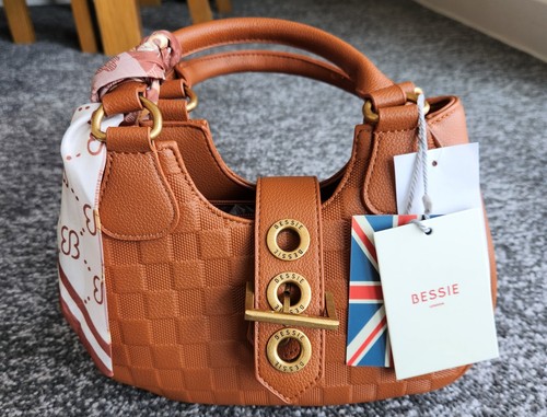 Bessie london tan faux - tan, leather