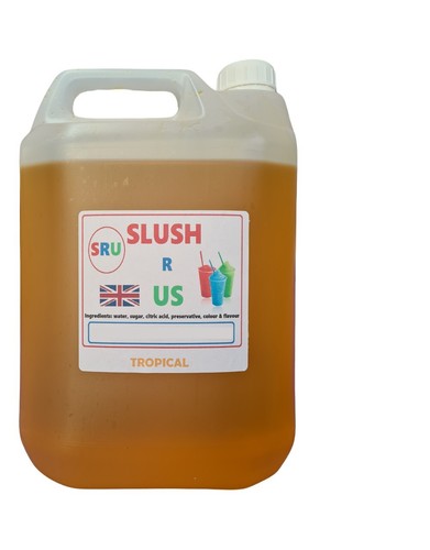 Litre glycerol free slush - 5, litre glycerol