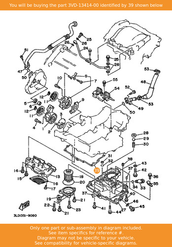 Yamaha gasket strainer cover - gasket,,