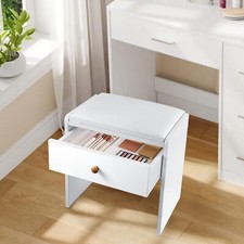 Wooden Vanity Stool Dressing