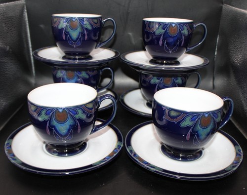 Denby baroque tea cups - cups, and