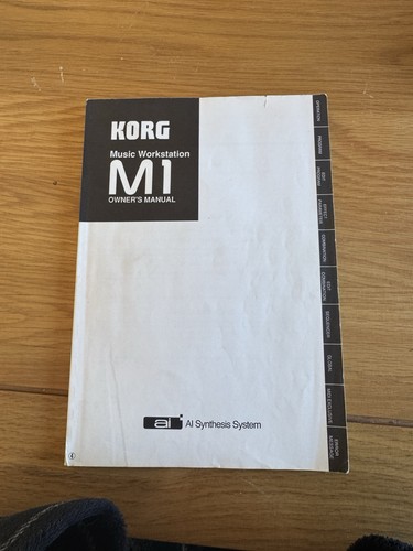 Korg music workstation - m1,