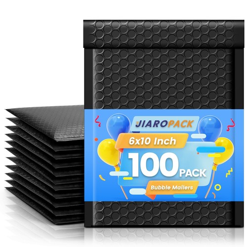Black poly bubble - poly, mailers