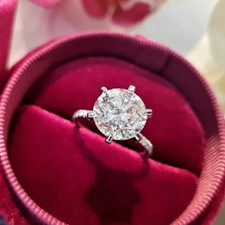 3.50 TCW Round Cut White