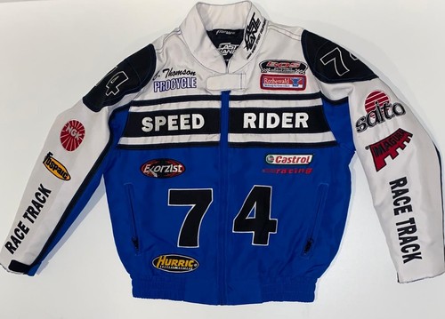 Vtg fast lane racing jacket - fast,