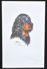 A. Taylor "Gordon Setter" Dog Print Signed #201/980