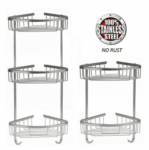 Shower caddy stainless - caddy, steel