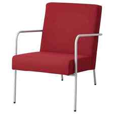 Ikea PS1999 Vintage Retro Classic Armchair Chair 704.311.57 Nordvalla Red NEW