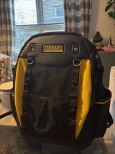Stanley FatMax Heavy-Duty Tool Bag Backpack Black Comes with Tool Slots