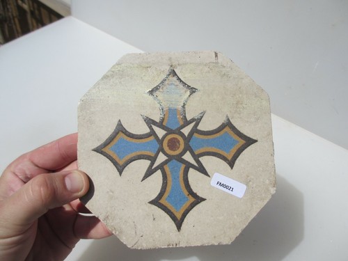 Vintage ceramic floor tile - vintage,