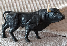 Vintage plastic Black Bull