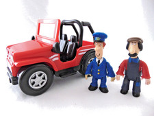 POSTMAN PAT AND TED GLEN FIGURES WITH SDS DELIVERY JEEP
