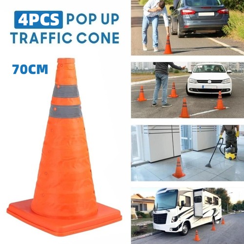 4pcs 70cm portable traffic - 70cm,