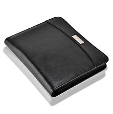 A5 Deluxe Executive Conference Folder Ring Binder Portfolio with Calculator, Pad