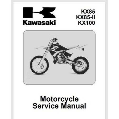 Kawasaki kx85 kx100 - kawasaki, kx85-ii