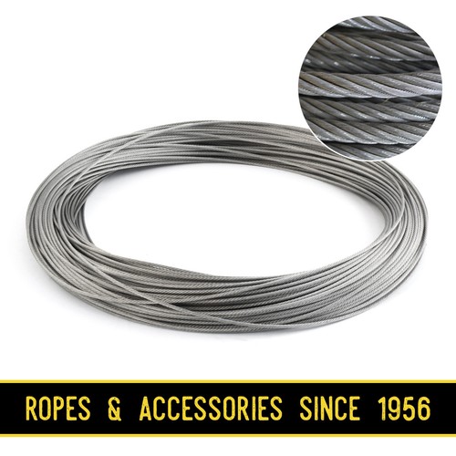 Galvanised steel wire rope - galvanised,