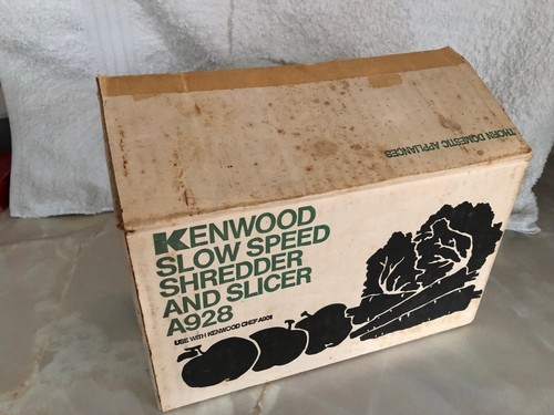 Kenwood slow speed shredder - kenwood,